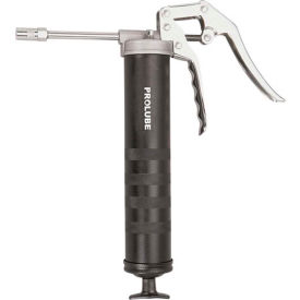 Prolube 43002 Pistol Grip Grease Gun with extension and coupler 14 oz. cap. 5000 PSI 1/8