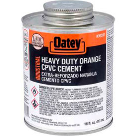 Oatey EP42 CPVC HD Orange Industrial Cement 32 oz. - Pkg Qty 12 30332