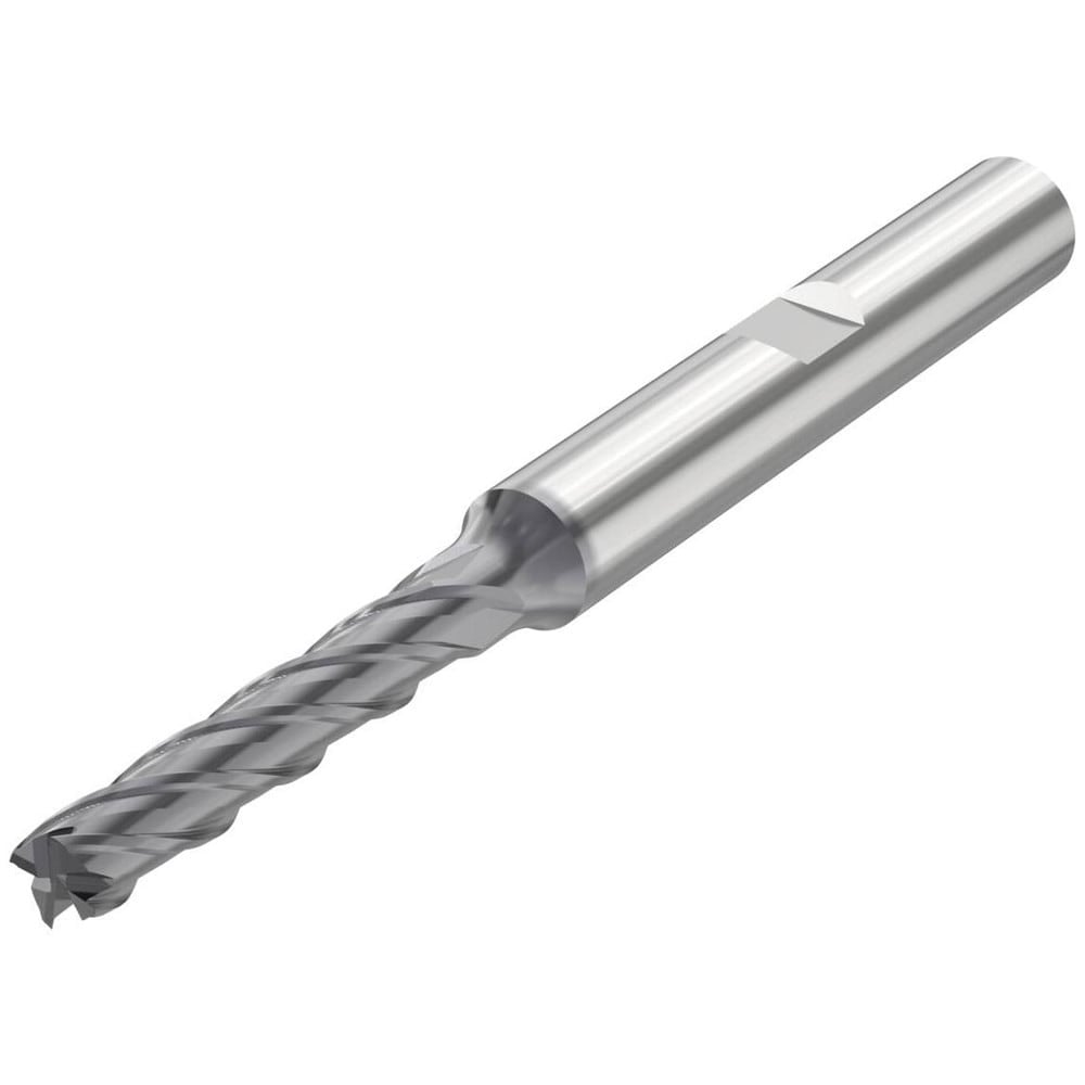 Corner Radius & Corner Chamfer End Mills, Mill Diameter (mm): 3.00 , Number Of Flutes: 4 , Length of Cut (mm): 15.0000 , Single Or Double End: Single  MPN:10201481