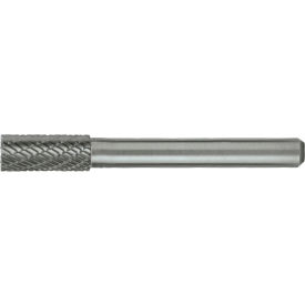 Cle-Line 1845 SA-9 1 x 1/4 Double Cut Cylindrical Bur w/o End Cut C17557