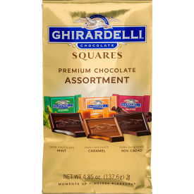 Ghirardelli Chocolate Squares Premium Assortment 4.85 oz 3 Pack 30001028