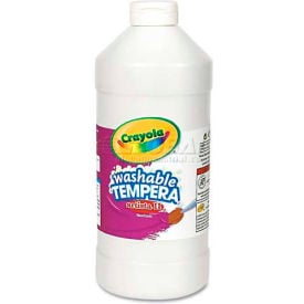 Crayola 543132053 Artista II Washable Tempera Paint White 32 oz 543132053