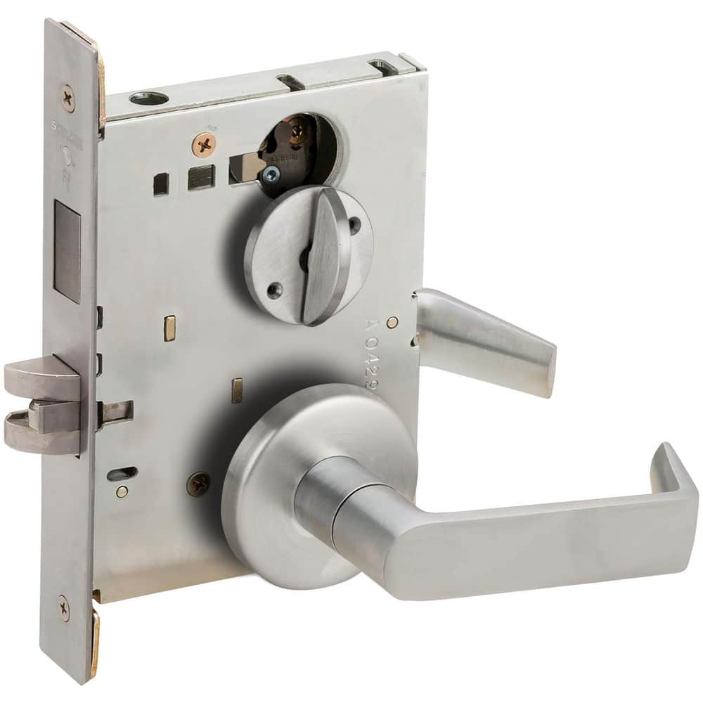 Lever Locksets, Lockset Type: Privacy , Key Type: Keyed Different , Back Set: 2-3/4 (Inch), Cylinder Type: None , Material: Metal  MPN:L9440 06B 626