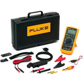 Fluke 88V/A Automotive Multimeter Combo Kit; W/leads clips probes RPM pick-up & more FLUKE-88-5/A KIT