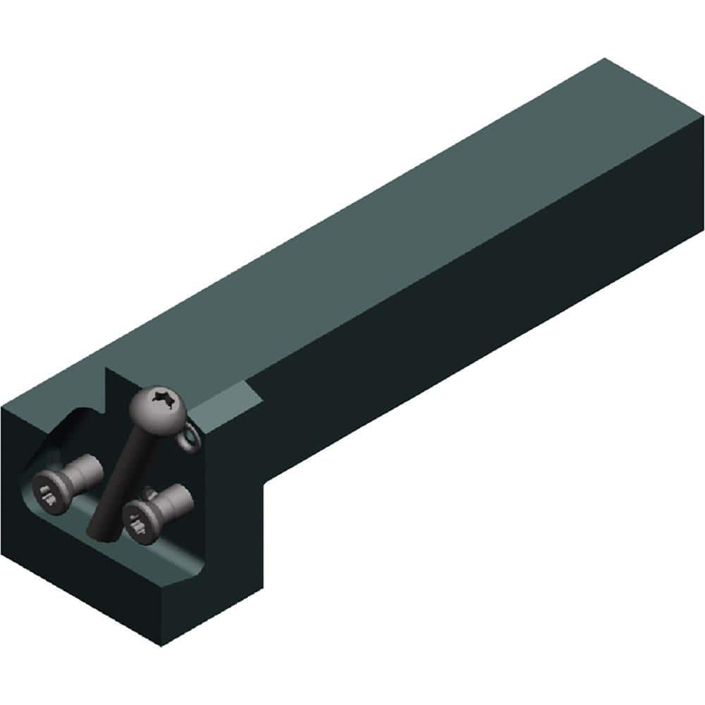 Indexable Grooving-Cutoff Toolholder: WGCMER1650C, 0.063 to 0.1969