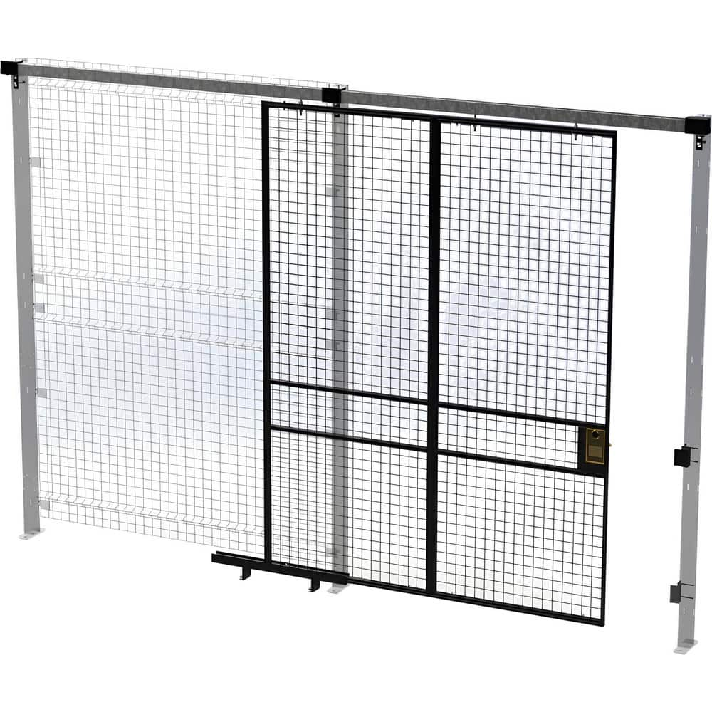 Temporary Structure Partitions, Overall Height: 96in , Width (Inch): 70 , Overall Depth: 1.5in , Construction: Welded , Material: Steel  MPN:V540608