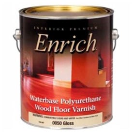 Enrich Varnish & Floor Finish Waterbase Gloss Finish Gallon - 542722 542722