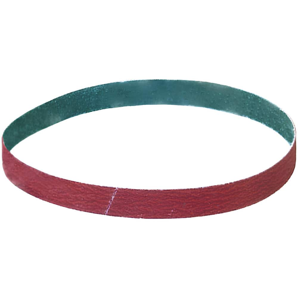 Abrasive Belts, Belt Width (Inch): 1/2 , Belt Length (Inch): 24 , Grit: 120 , Abrasive Type: Coated , Abrasive Material: Aluminum Oxide  MPN:14B062