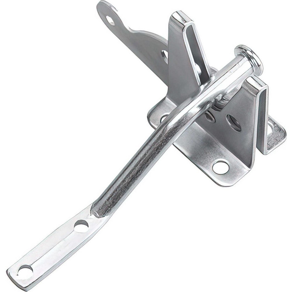 Gate Latches, Mount Type: Screw , Finish/Coating: Zinc-Plated , Overall Length: 4.84 , Projection: 2.24in , Bolt Length: 4.840  MPN:301XV