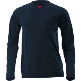 DRIFIRE® Lightweight Long Sleeve FR T-Shirt 2XL Navy Blue DF2-CM-446LS-NB-2XL DF2-CM-446LS-NB-2X