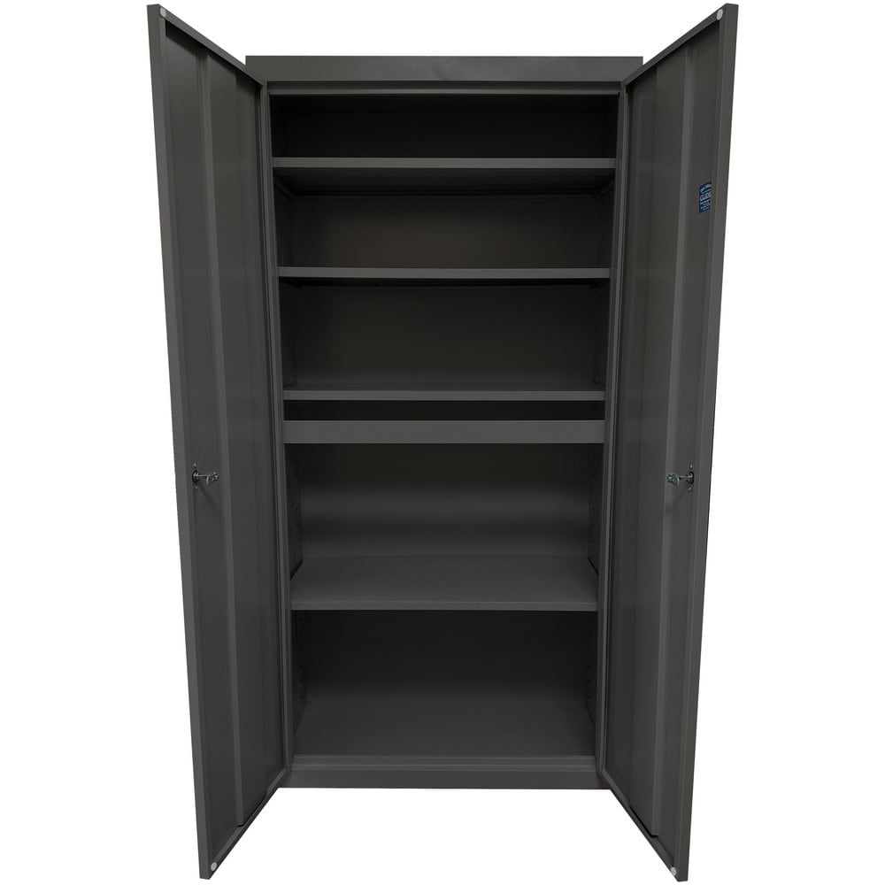 Storage Cabinets, Cabinet Type: Steel Storage Cabinet , Cabinet Material: Steel , Width (Inch): 24 , Depth (Inch): 18 , Cabinet Door Style: Flush  MPN:UA-241872-C