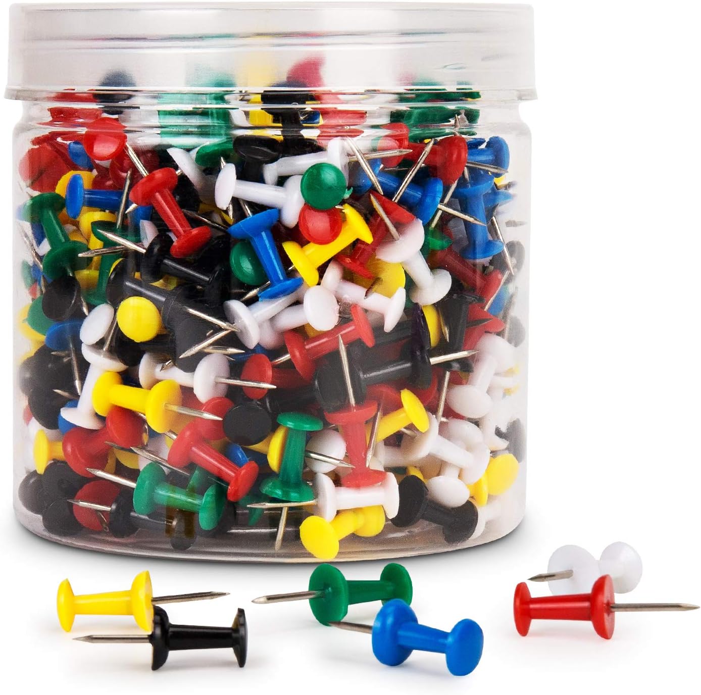 400Pcs Push Pins, Thumb Tacks for Bulletin Board