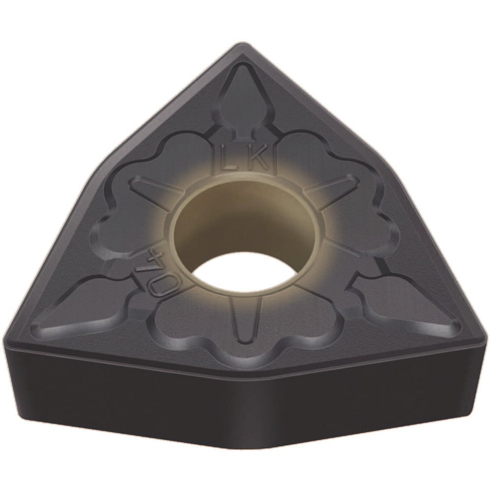 Turning Inserts, Relief Angle: 0.000 , Corner Radius (mm): 0.80 , Corner Radius (Inch): 1/32 , Corner Radius (Decimal Inch): 0.0312 , Included Angle: 80.00  MPN:687738