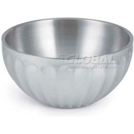 Vollrath® Fluted Double-Wall Insulated Serving Bowls 47689 10.1 Quart Round - Pkg Qty 2 47689