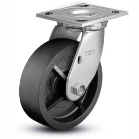 Colson® 4 Series Swivel Plate Caster 4.04109.839 - Solid Polyolefin 4