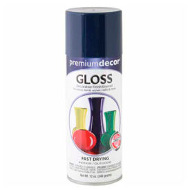 Premium Dcor Decorative Gloss Enamel 12 oz. Aerosol Can Royal Blue - 792575 792575