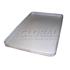 Rotationally Molded Plastic Tray 46-3/4x35-1/2x1-3/4 Gray PBT-20