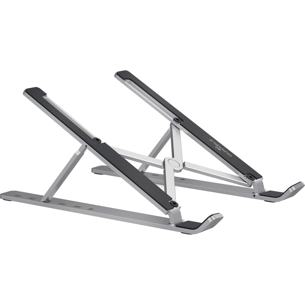 DURABLE Laptop Stand FOLD - Upto 15in Screen Size Notebook Support - Aluminum - Silver (Min Order Qty 2) MPN:505123