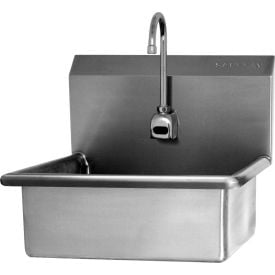 Sani-Lav® 504B Wall Mount Sink With Battery Powered Sensor B504