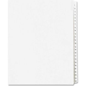 Avery Side Tab Collated Legal Index Divider A to Z 8.5