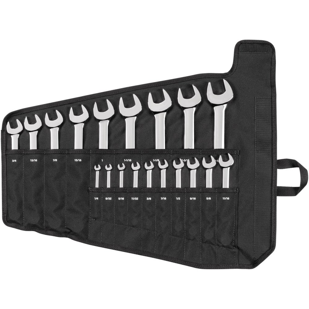 Wrench Sets, Tool Type: Combination Wrench Set , Set Type: Combination Wrench Set , System Of Measurement: Inch , Size Range: 1/4 in - 1-1/4 in  MPN:WCB94103