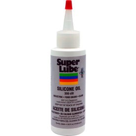 Super Lube Silicone Oil 350 cSt 4 oz. Bottle Clear - Pkg Qty 6 56304