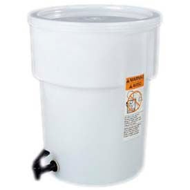 Carlisle 221002 - Round Dispenser 5 Gallon White 221002