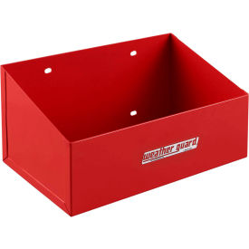 Weather Guard Medium Parts Bin Red 6-1/2