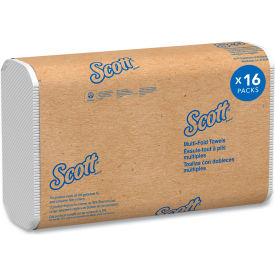 Scott® Essential Multi-Fold Recycled Paper Towel 1-Ply 9-3/16