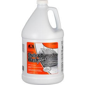 Nilodor Bio-Enzymatic Chute & Dumpster Wash PLUS Orange Scent Gallon Bottle 4/Case 128DMPFD