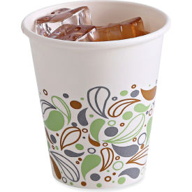 Boardwalk® Deerfield Printed Paper Cold Cups 12 oz 50 Cups/Sleeve 20 Sleeves/case BWKDEER12CCUP