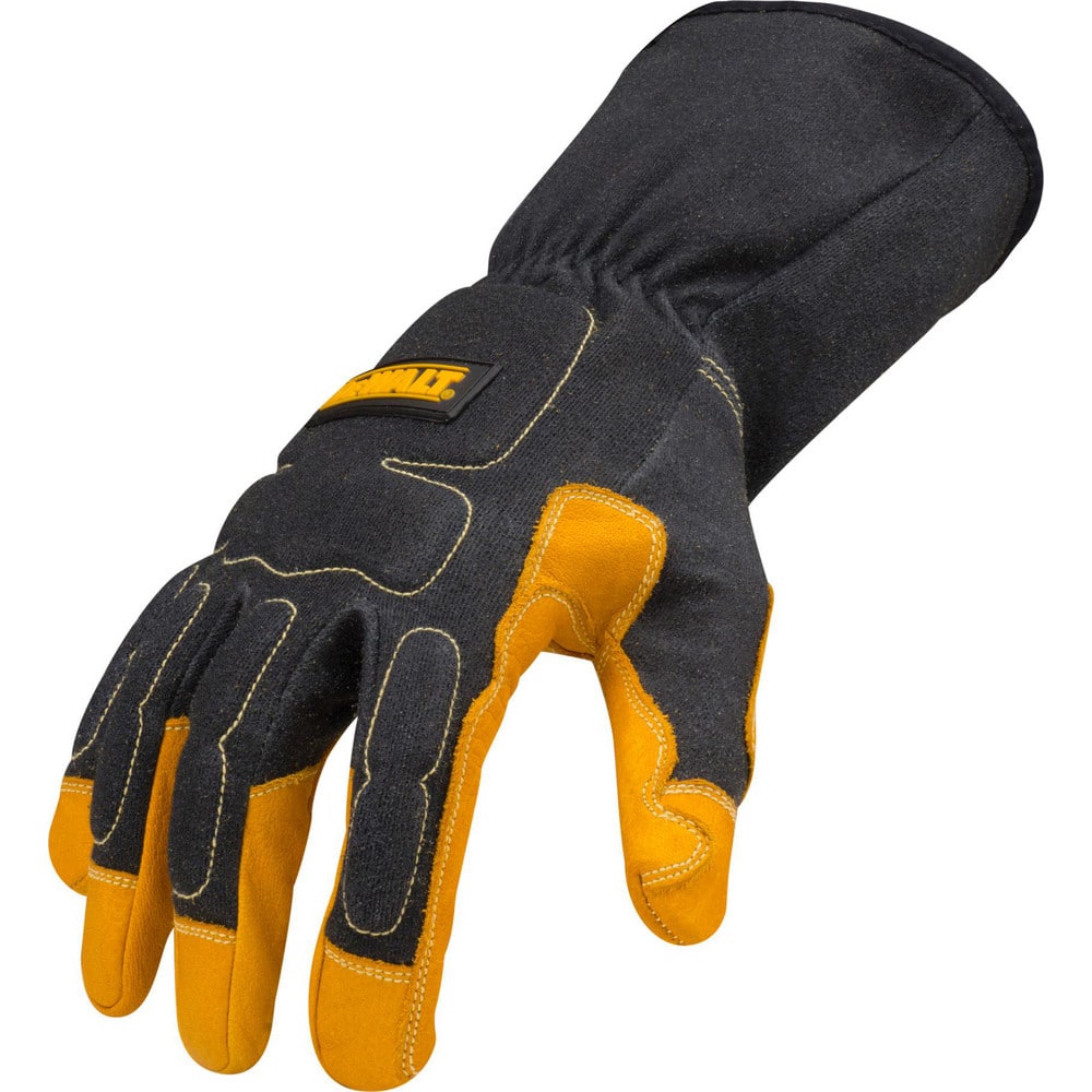 Welder's & Heat Protective Gloves, Primary Material: Kevlar, Leather , Size: Large , Lining: Unlined , Back Material: Leather, Kevlar  MPN:DXMF02051LG
