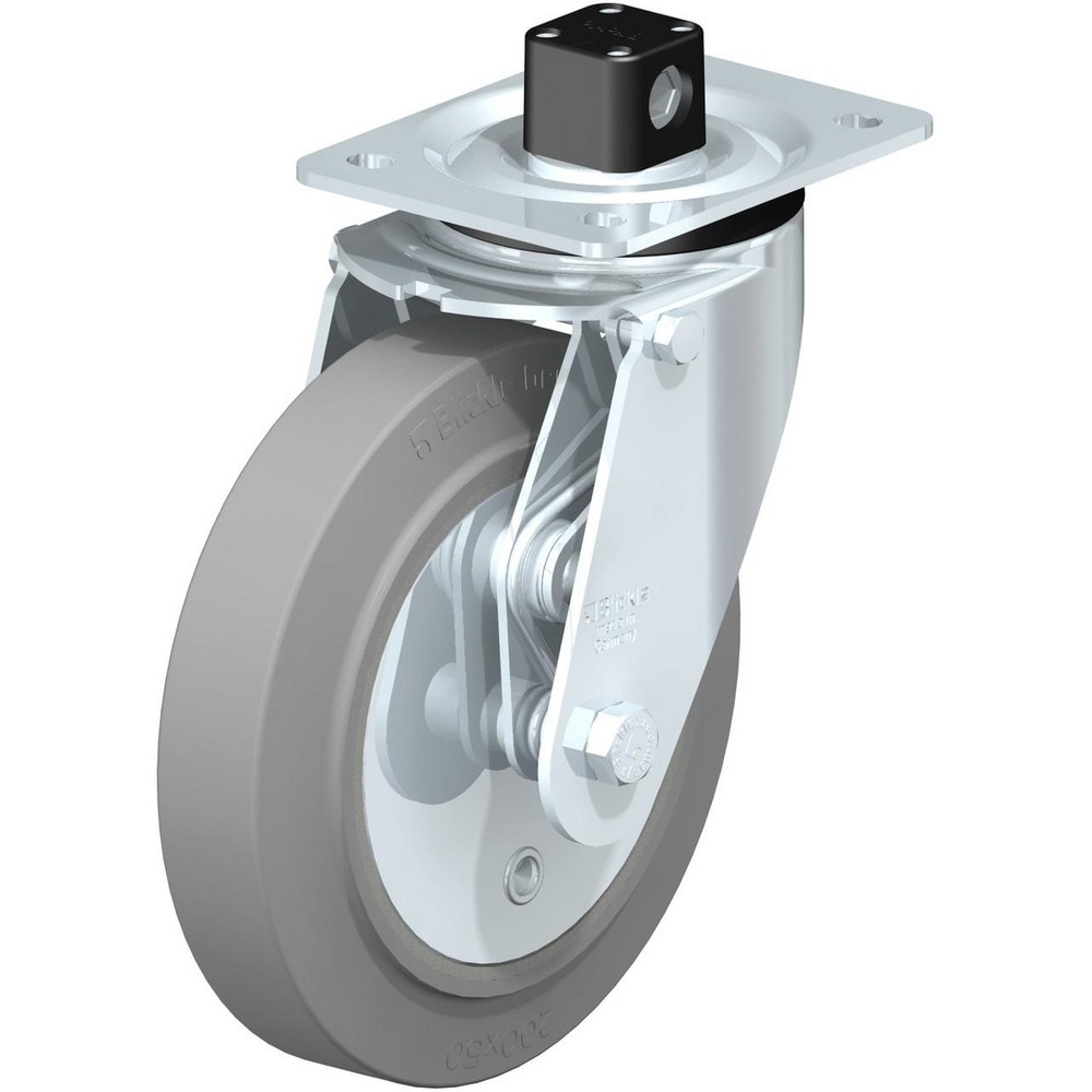 Top Plate Casters, Mount Type: Plate , Number of Wheels: 1.000 , Wheel Diameter (Inch): 6 , Wheel Material: Polyurethane , Wheel Width (Inch): 2  MPN:913617