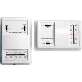 TPI Low Voltage Wall Mounted Thermostats - UT8001 UT8001