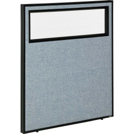 Interion® Office Partition Panel with Partial Window 36-1/4