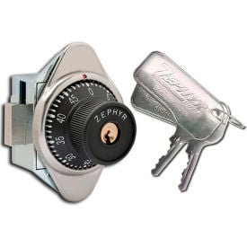 Zephyr 1930ADA Built-In Combo Lock - ADA Compliant Vertical Dead Bolt (Right Hinge Locker Door) 1930ADA