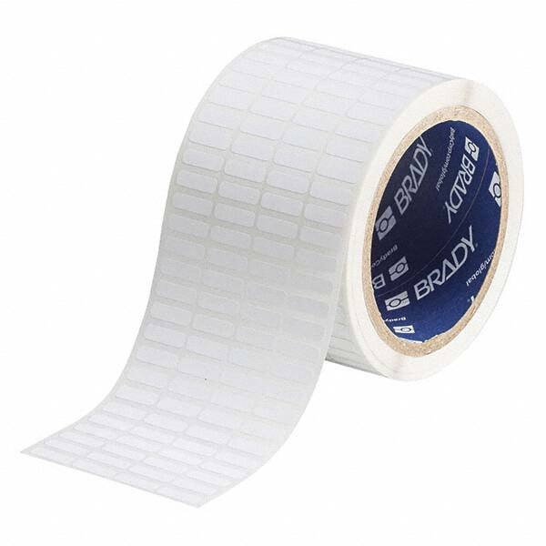 Label Maker Label: White, Vinyl, 10,000 per Roll MPN:30242