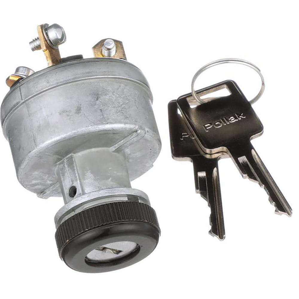 Automotive Switches, Switch Type: Ignition Switch-12v , Number Of Connections: 4 , Contact Form: Screws , Sequence: Off-On/ACC-Start , Amperage: 30  MPN:31-267P