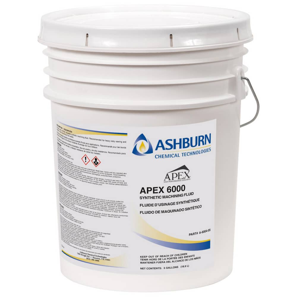 APEX 6000 Synthetic Coolant Blue 5 Gallon Pail MPN:A-6004-05