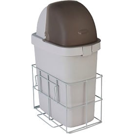 Detecto® MobileCare Waste Bin w/ Side Mount Accessory Rail 11