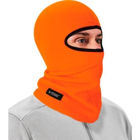 Ergodyne® N-Ferno® 6821 Balaclava Face Mask Fleece Orange 16954