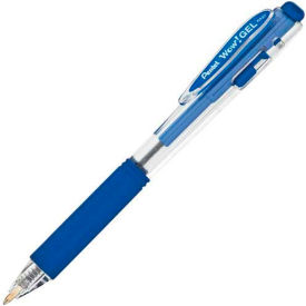 Pentel® Wow Permanent Gel Pen Medium Blue Barrel/Ink Dozen K437C