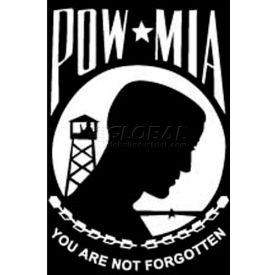 3X5 Ft. Nylon POW-MIA Black Flag 377991