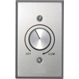 J&D Manufacturing Variable Speed Control Switch For 4 Fans Silver CN5