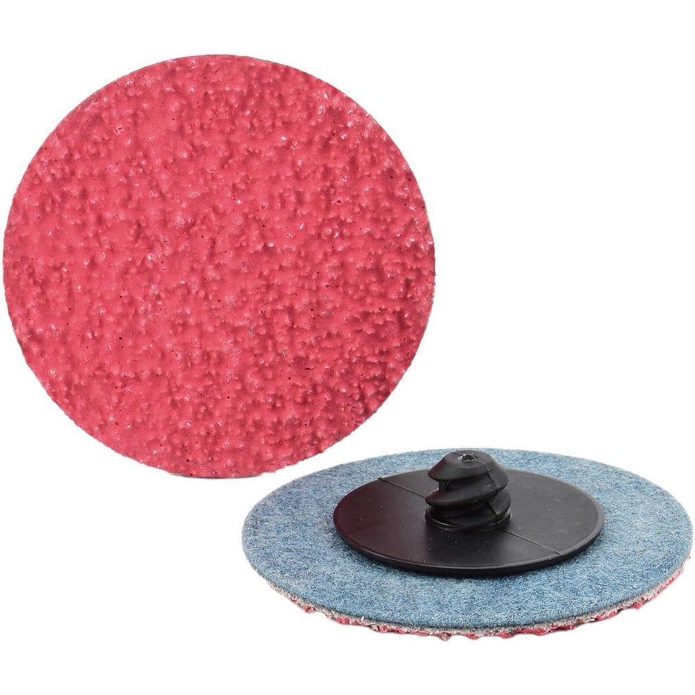 Quick Change Discs, Disc Diameter: 3 , Abrasive Type: Coated , Abrasive Material: Ceramic , Grit: 40 , Grade: Extra Coarse  MPN:31663-04