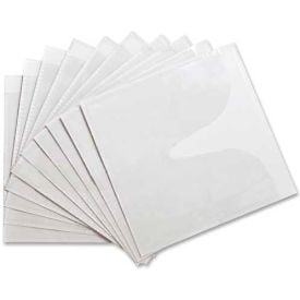 Compucessory Self-Adhesive CD Holders 26555 Polypropylene 50/Pk White 26555