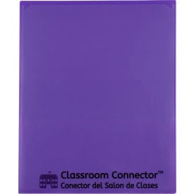 C-Line® Classroom Connector School-to-Home Folders Purple 25/Box 32009