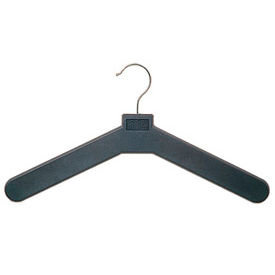 Molded Charcoal Gray Plastic Hangers 6 Per Package MG-17PH-6CHAR