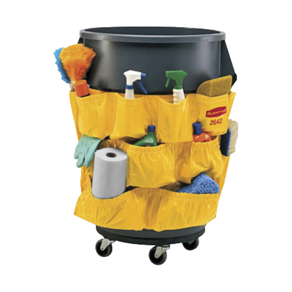 Rubbermaid Brute Caddy Bag, 20 1/2inH x 20inW, Yellow (Min Order Qty 2) MPN:264200YW