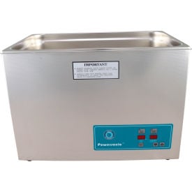 Ultrasonic Table Top Part Cleaning System - Digital Timer/Heat 7 Gal 45 kHz 230V 2600PH045-2